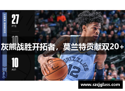 灰熊战胜开拓者，莫兰特贡献双20+