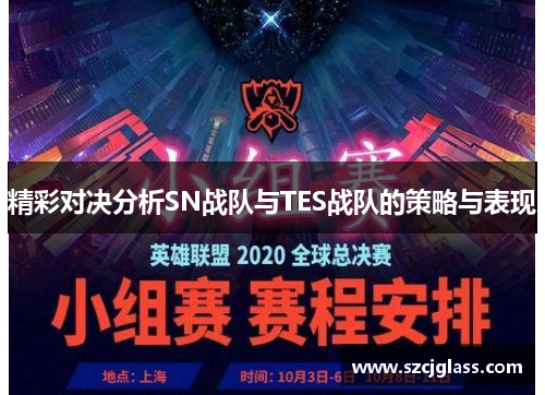 精彩对决分析SN战队与TES战队的策略与表现
